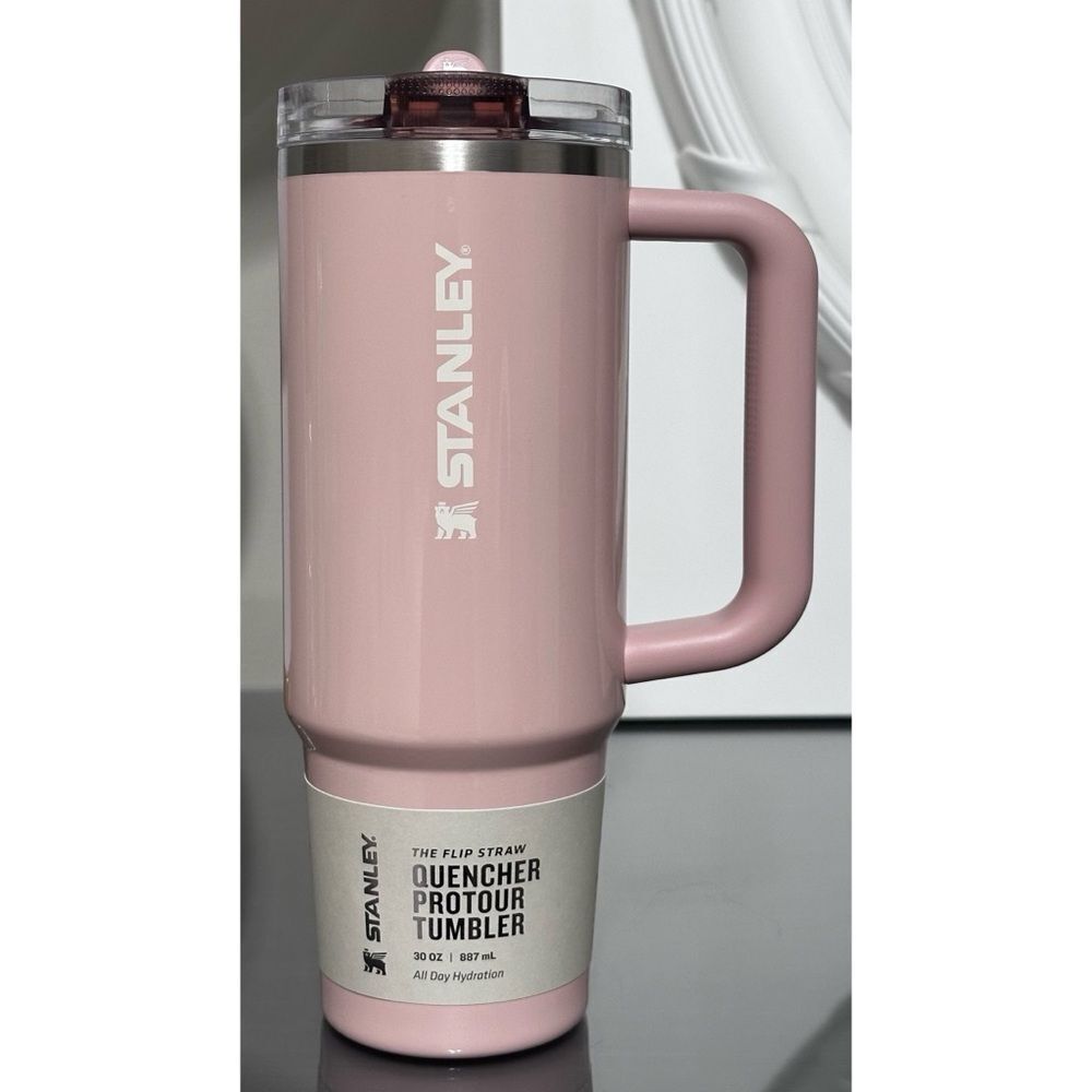 STANLEY QUENCHER PROTOUR FLIP STRAW TUMBLER, 30OZ- PEACH WHIP GLOSS - Picture 2 of 5